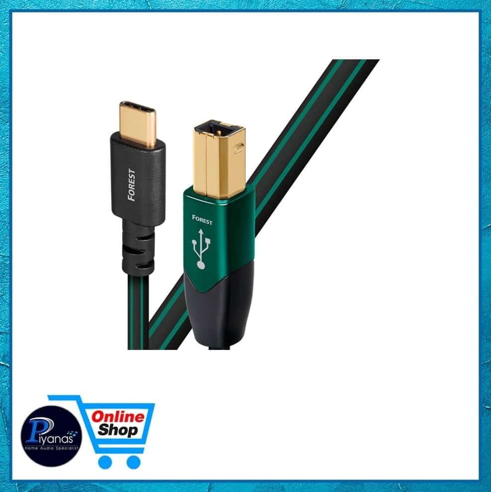  สาย USB AUDIOQUEST : USB-FOREST (C TO B) (USB 2.0) (0.75M)